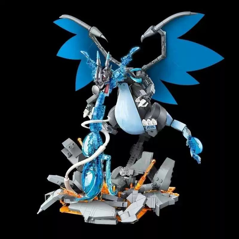 Pokemon Character Evolution Series Part 2 | Dark Charizard X Ash-Greninja - Building Blocks Toy Collections