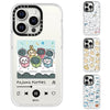 Japanese Cartoon ChiiKawa Clear with Transparent Frame Phone Case |  Pajamas Song & Full Screen Fun Emo ChiiKawa Hachiware Usagi - iPhone Case 12 13 14 15 16 17 Pro Promax