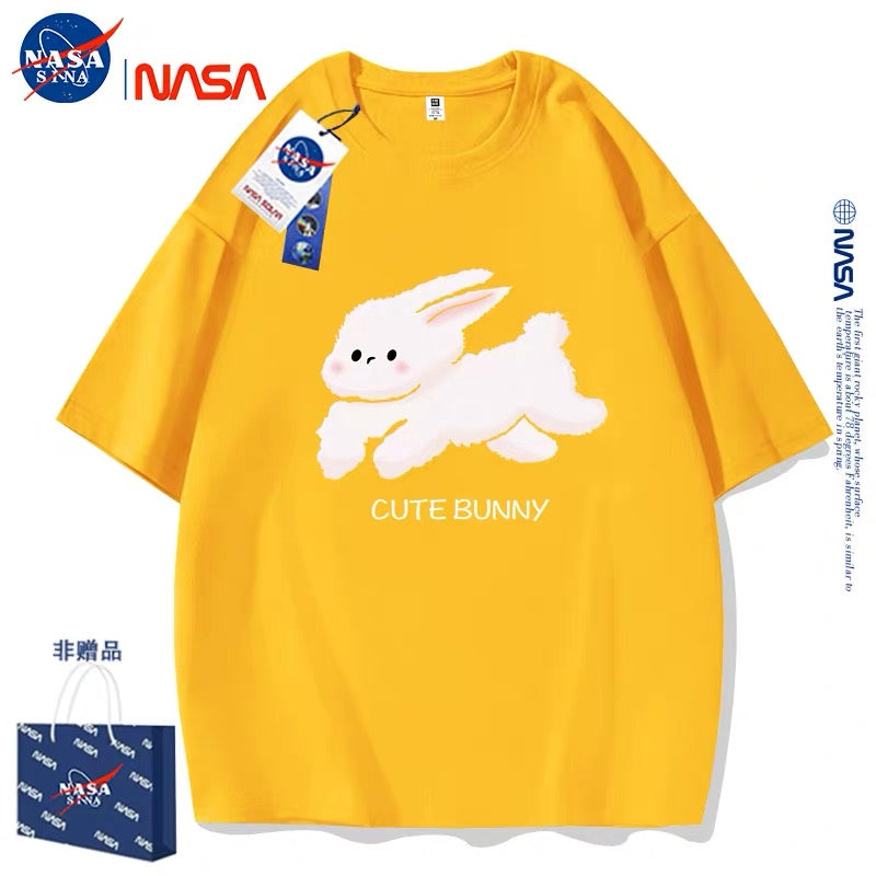 Cute Animals Rabbit Style T-Shirt Series | Cute Bunny Running Part2 - Kawaii Fashion Items for Child & Adult