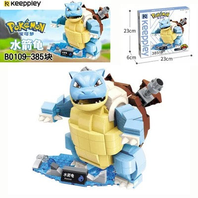 Pokemon Character Evolution Series Part 1 | Charizard Blastoise Venusaur Gyarados Mewtwo - Building Blocks Toy Collections KawaiiGiftLand