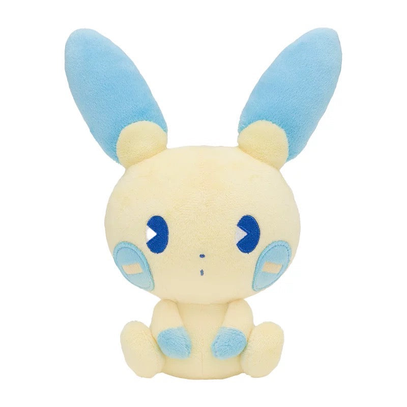 Japan Cartoon Pokemon Center Sode Version | Jigglypuff Psyduck Marill Plusle Minun Litwick - Mascot Plush Doll  Kawaii Decoration KawaiiGiftLand