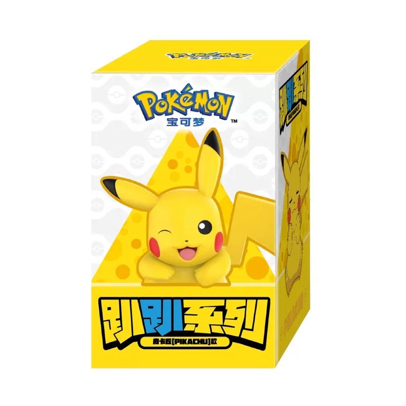 Japan Cartoon Pokemon Lying Down Series Part 1 | Pikachu Eevee Bulbasaur Charmander Squirtle Meowth Genger Pawmi - Figure Kawaii Decoration