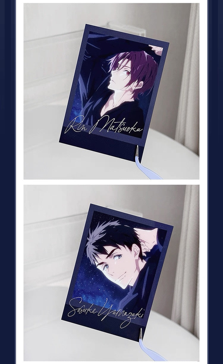 Japanese Anime Free! Iwatobi Swim Club Star Night Series Card Part 1 | Haruka Makoto Rin Nagisa Rei Kirishima Sosuke - Cute Kawaii Item Blind Bag