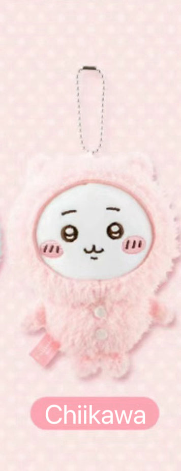 ChiiKawa X Miniso | ChiiKawa Hachiware Usagi Pajamas Keychain - Kawaii items Room Decoration doll KawaiiGiftLand