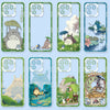 Japanese Cartoon Studio Ghibli | Totoro Part1 8 Styles - เคส iPhone PLUS SE2 XS XR X 11 12 13 14 15 16 16e 17 17e Pro Promax 12mini 13mini