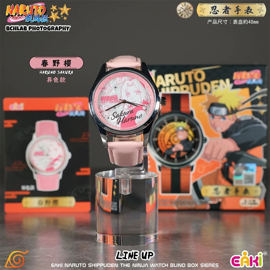 Eaki X Naruto Ninja Part 1 Watch Accessories Series | Naruto Shippuuden Naruto Sasuke Sakura Kakashi Minato Itachi Uchiha Madara Obito - Watch Collectable Toys Mystery Blind Box