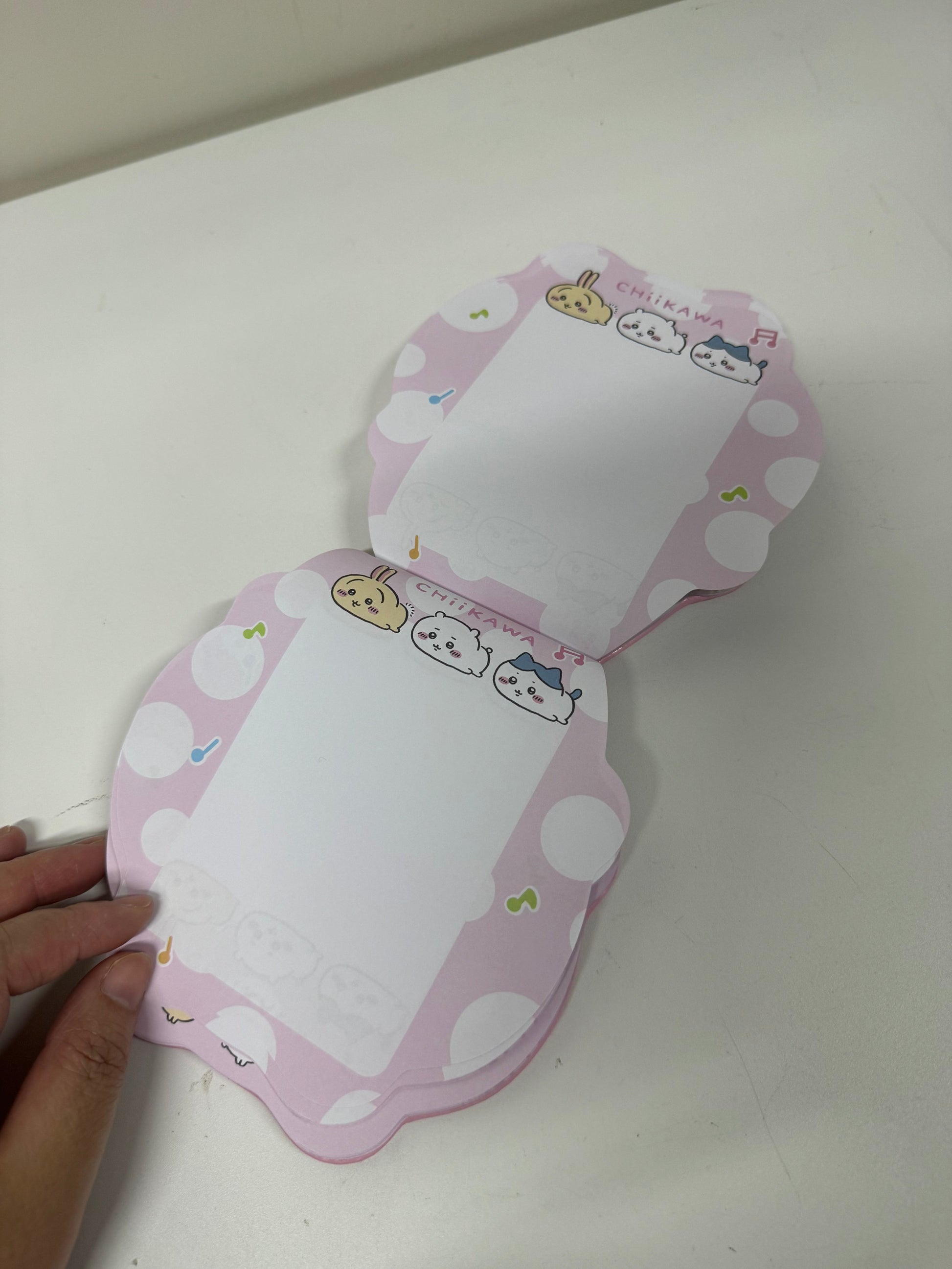 ChiiKawa X Miniso | ChiiKawa Hachiware Usagi Embroidery Notebook - Kawaii items Room Decoration KawaiiGiftLand
