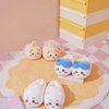 ChiiKawa X Miniso | ChiiKawa Hachiware Usagi Plush Slippers - Kawaii items Cute Shoes