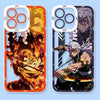 Japanese Anime Kimetsu no Yaiba Demon Slayer Anime Fighting Style | Rengoku Kyoujurou Uzui Tengen - iPhone Case 7 8 PLUS SE2 XS XR X 11 12 13 14 15 16 16e 17 17e Pro Promax 12mini 13mini