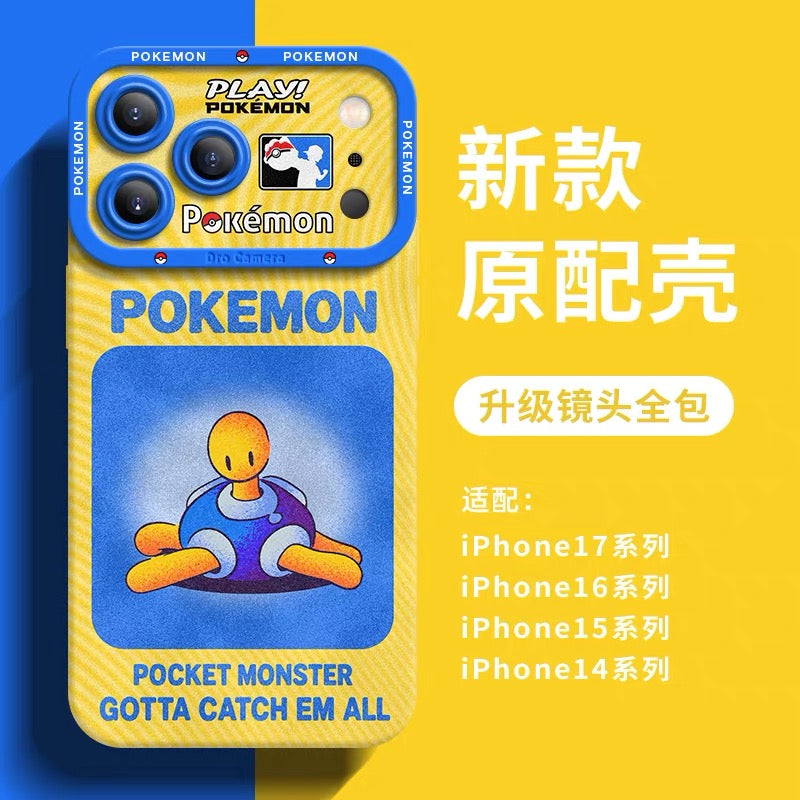 日本語アニメポケモンシリコンケースネオンスプレーペイントスタイルパート1 | ニョロゾ ミミッキュ ヘラクロス ツボツボ イッカネズミ カビゴン ヤブクロン バタフリー 8スタイル - スマホケース Samsung Galaxy S26 S25 S24 S23 FE Ultra Edge