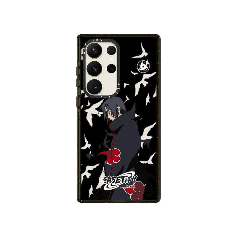 Japanese Cartoon Ninja Naruto | Kakashi Itachi Minato Hokage - Phone Case Samsung Galaxy S24 S23 S22 Ultra