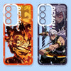 Japanese Anime Kimetsu no Yaiba Demon Slayer Anime Fighting Style | Rengoku Kyoujurou Uzui Tengen - Phone Case Samsung Galaxy S26 S25 S24 S23 S22 S21 FE Ultra Edge