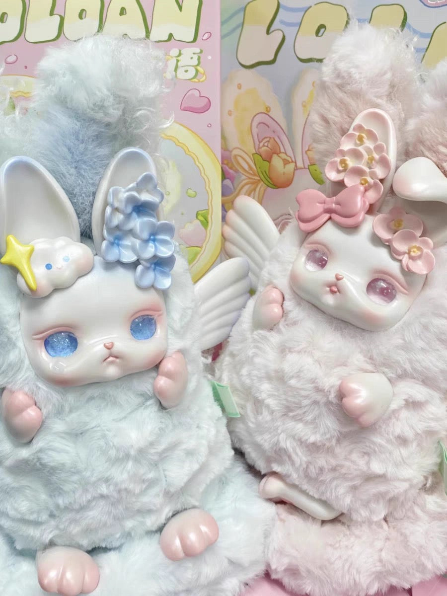 Fantasy Creatures Confession Flowers | LOLOAN Rabbit - Giant Plush Doll Collectable Toys Mystery Blind Box