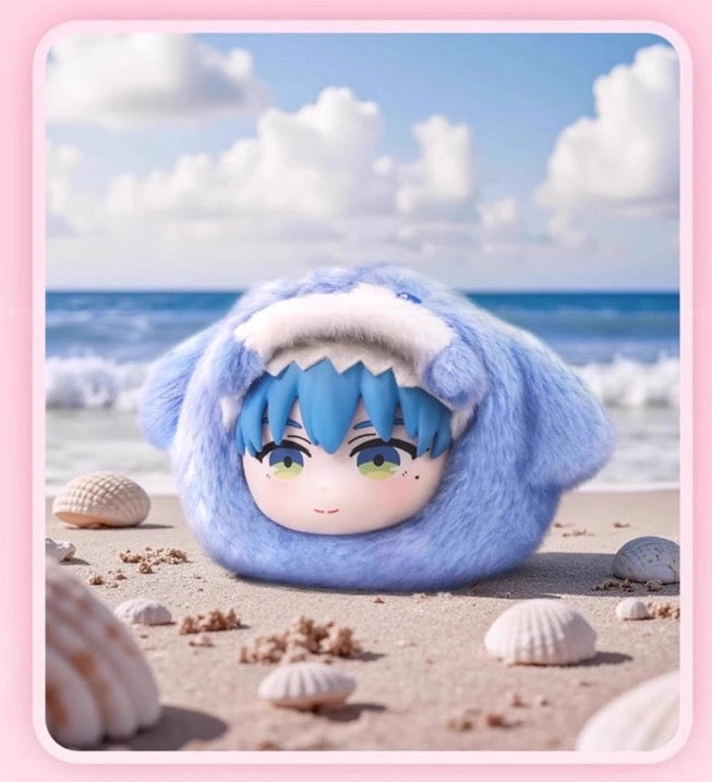 EAKI X FRIEREN Part 1 Series The Animal Party Edition | Frieren Fern Stark Himmel Flamme Aura - Vinyl Face Plush Doll Figure Keychain Collectable Toys Mystery Blind Box