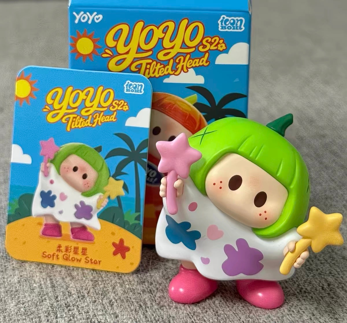 YOYOちゃん ミニフィギュア Vol.2 | YOYO 首かしげコレクション - コレクタブルトイ ミステリーブラインドボックス