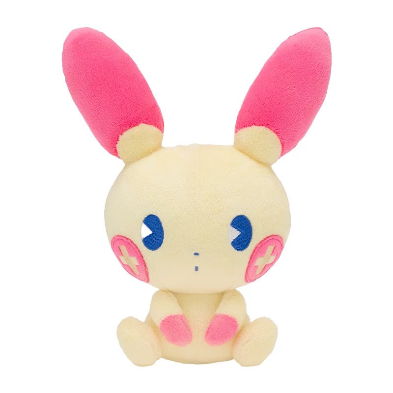 Japan Cartoon Pokemon Center Sode Version | Jigglypuff Psyduck Marill Plusle Minun Litwick - Mascot Plush Doll  Kawaii Decoration KawaiiGiftLand