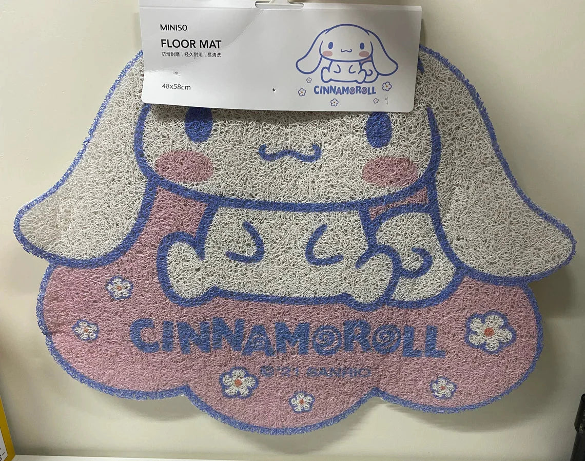 Sanrio Cinnamoroll Cut Floor Mat KawaiiGiftLand