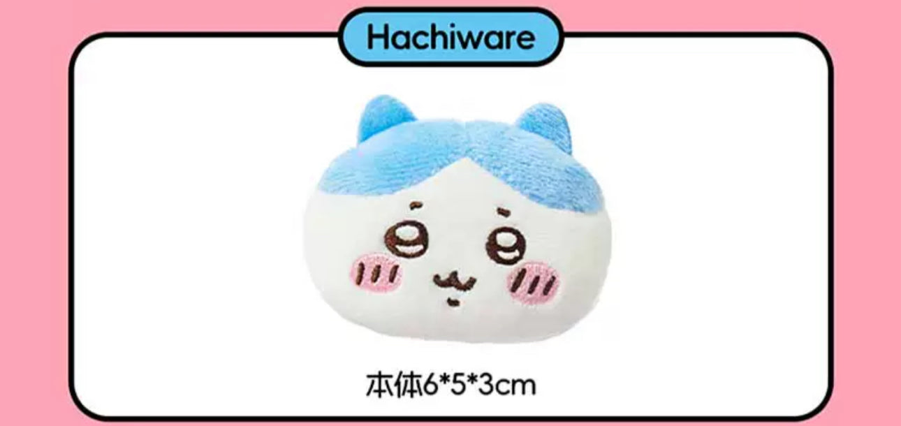 ChiiKawa X Miniso | ChiiKawa Hachiware Usagi Plush Pin - Kawaii Item Cute Accessories KawaiiGiftLand