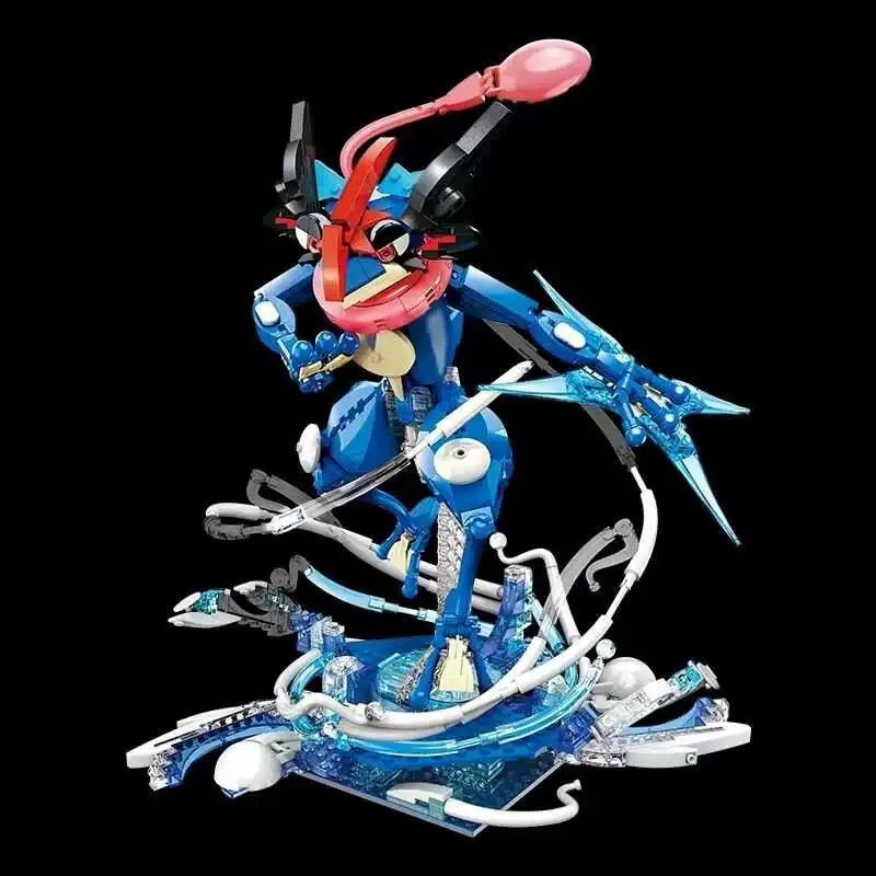 Pokemon Character Evolution Series Part 2 | Dark Charizard X Ash-Greninja - Building Blocks Toy Collections KawaiiGiftLand