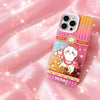ちいかわゴーラウンドレーザーケース | ちいかわ ハチワレ うさぎのメリーゴーランド - iPhoneケース Plus SE2 11 12 13 14 15 16 16e 17 17e Pro Promax 12mini 13mini