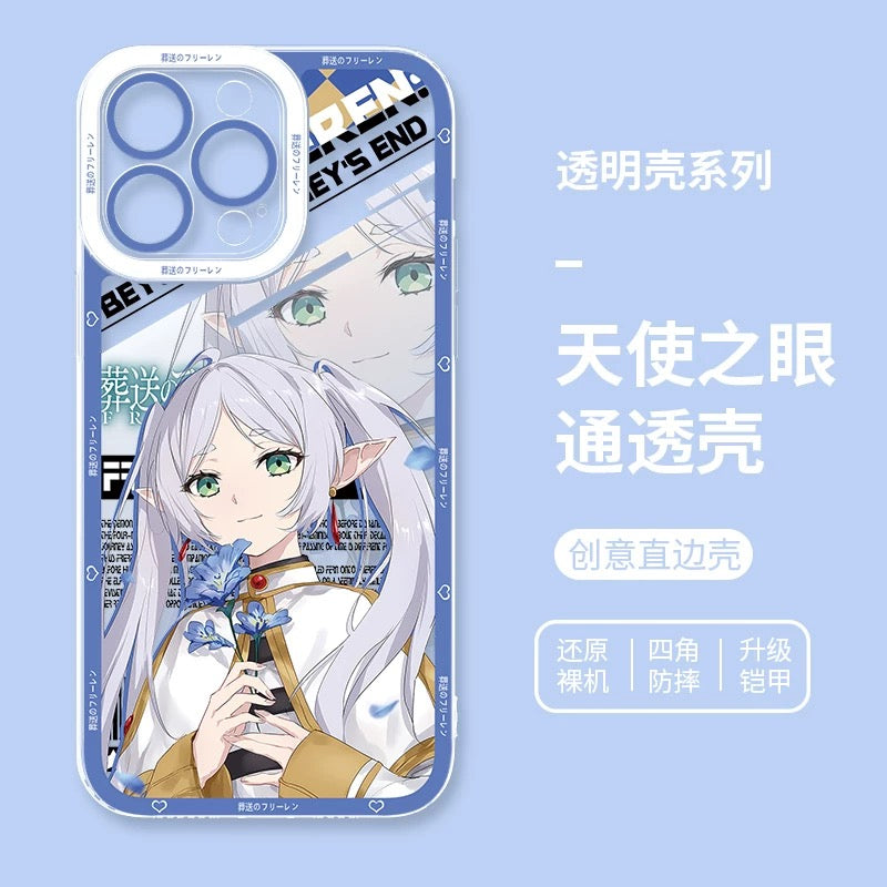 Japanese Anime FRIEREN | Frieren & Fern 6 Styles - iPhone Case PLUS SE2 XS XR X 11 12 13 14 15 16 16e 17 17e Pro Promax 12mini 13mini