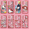 Japanese Cartoon Hello Kitty | Vintage Kitty Red Version - Phone Case Samsung Galaxy S26 S25 S24 S23 S22 S21 FE Ultra Edge
