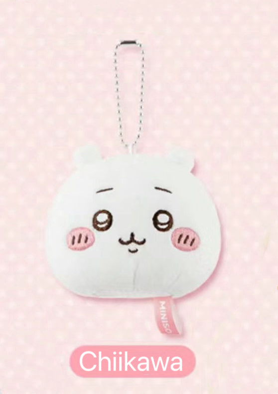 ChiiKawa X Miniso | ChiiKawa Hachiware Usagi Big Head Keychain - Kawaii items Room Decoration doll KawaiiGiftLand