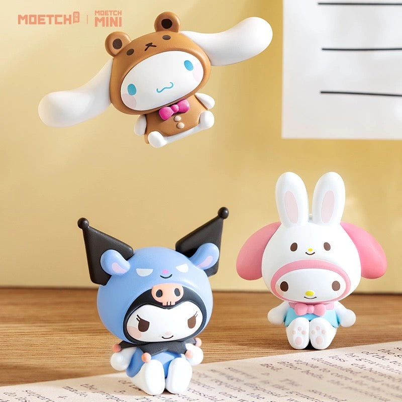 Sanrio Characters Animals Crossing Mini Series | My Melody Kuromi Cinnamoroll Pompompurin Pochacco Hangyodon - Kawaii Collectable Toys Toy Collection KawaiiGiftLand