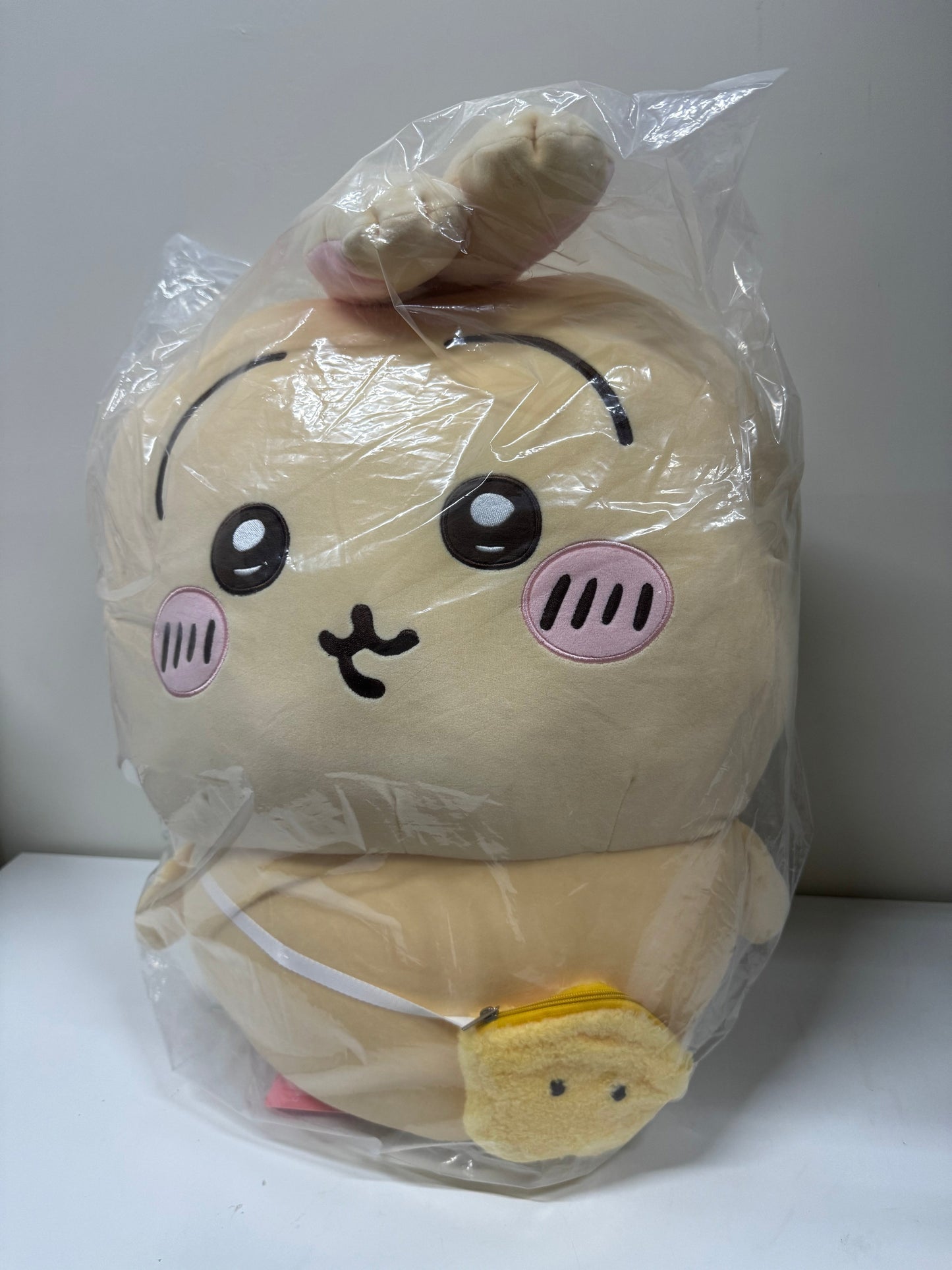 ChiiKawa X Miniso | ChiiKawa Hachiware Usagi -  60cm Giant Outing with Bag Plush Doll Kawaii items Room Decoration doll KawaiiGiftLand