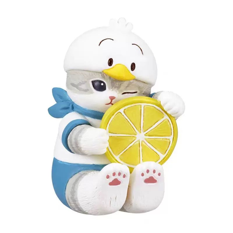 Japan Kitan Club Sanrio Characters x Mofusand Part 2 | Hello Kitty My Melody Kuromi Hangyodon AhirunoPekkle - Full Set of 5 KawaiiGiftLand