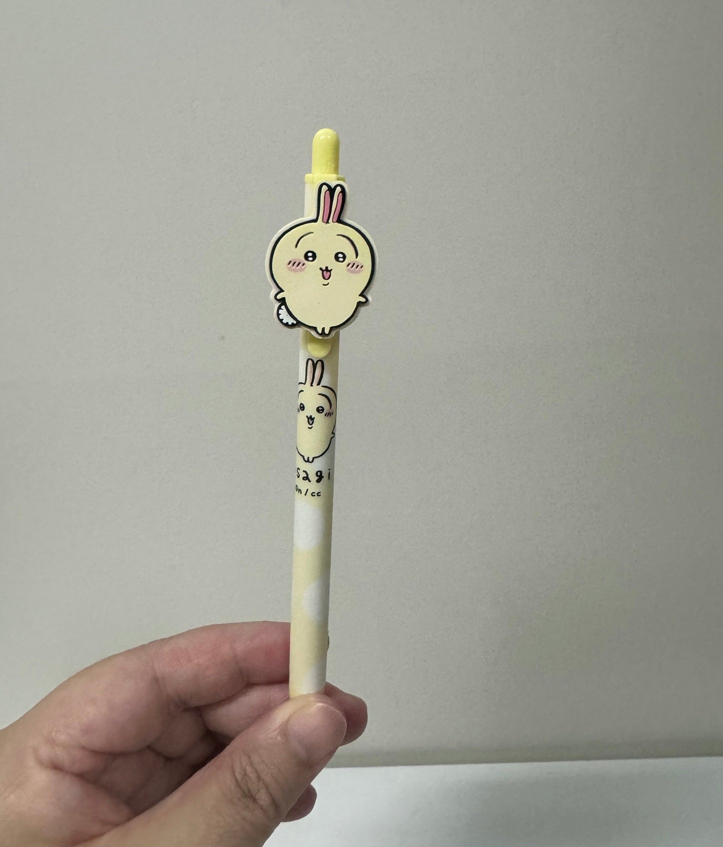 ChiiKawa X Miniso | ChiiKawa Hachiware Usagi Ball Pen Black 0.5mm - Kawaii items Room Decoration Stationery KawaiiGiftLand