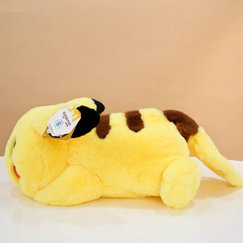 Japan Cartoon Pokemon | Pikachu Plush Doll With Furry Blanket - Mascot Plush Doll Kawaii Decoration KawaiiGiftLand