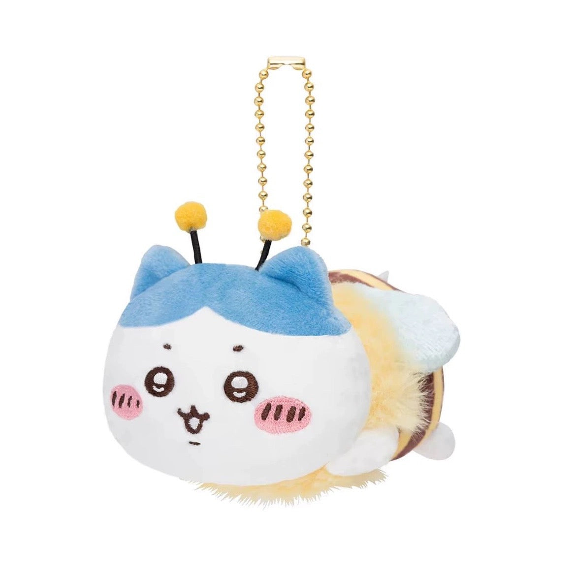 Free Gift : Japan ChiiKawa Spring Garden Series | Lovely Bee ChiiKawa Hachiware Usagi - Mini Plush Doll keychain KawaiiGiftLand