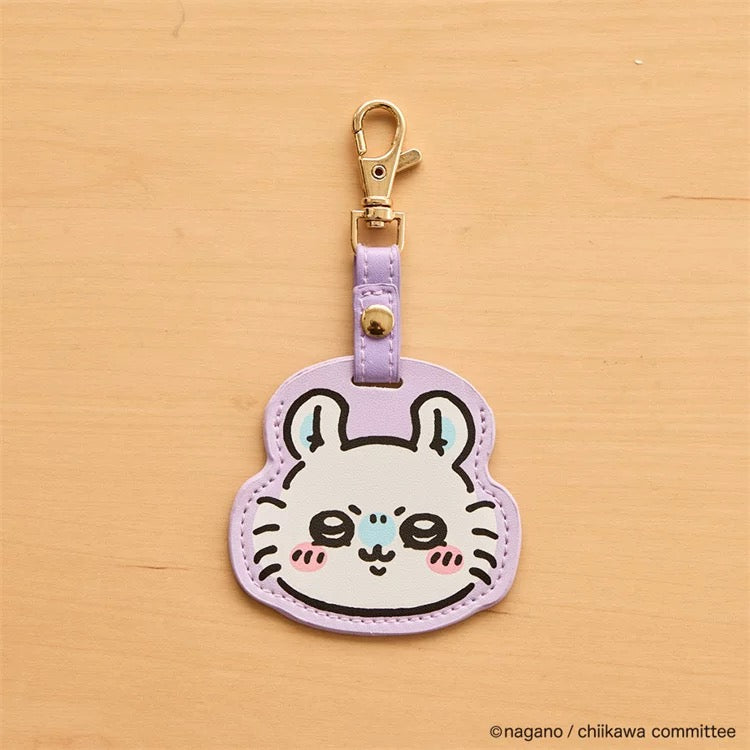 Japan ChiiKawa Leather Keychain | ChiiKawa Hachiware Usagi Momonga Key Holder - Kawaii Item Cute Accessories KawaiiGiftLand