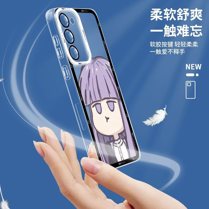 Japanese Anime FRIEREN Anime & Cute Purple Styles | Frieren 4 Styles - Phone Case Samsung Galaxy S26 S25 S24 S23 S22 S21 FE Ultra
