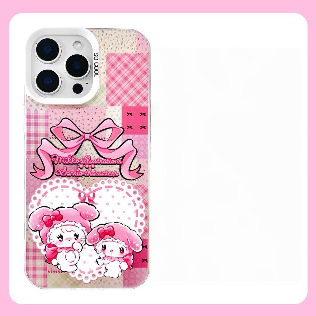 Sanrio | Hello Kitty x Mousse | iPhone Case | iPhone 16 Pro Max | close up