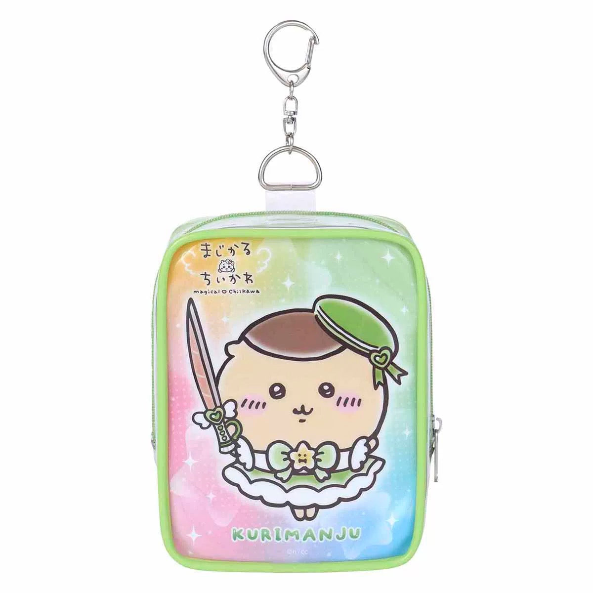 Japanese Cartoon Chiikawa Magic Girl Plastic Itabag Bag Keychain | ChiiKawa Hachiware Usagi Momonga Kurimanju Shisa - Kawaii Items Can Put in Dolls Keep Dolls Clean KawaiiGiftLand