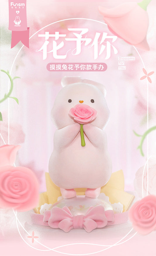 Kawaii Lovely Characters Momo Bunny | Blossoms for you Bunny 150% Figure - Toy Collection Rabbit Valentines Gift