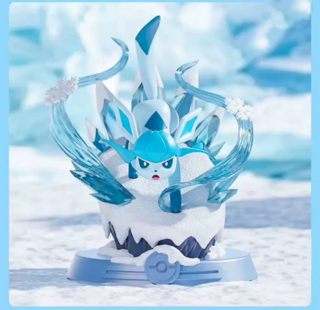 Pokemon Eevee Evolution Evolve Adventure Version | Eevee Vaporeon Jolteon Flareon Espeon Umbreon Leafeon Glaceon Sylveon - Collectable Toys Mystery Blind Box KawaiiGiftLand