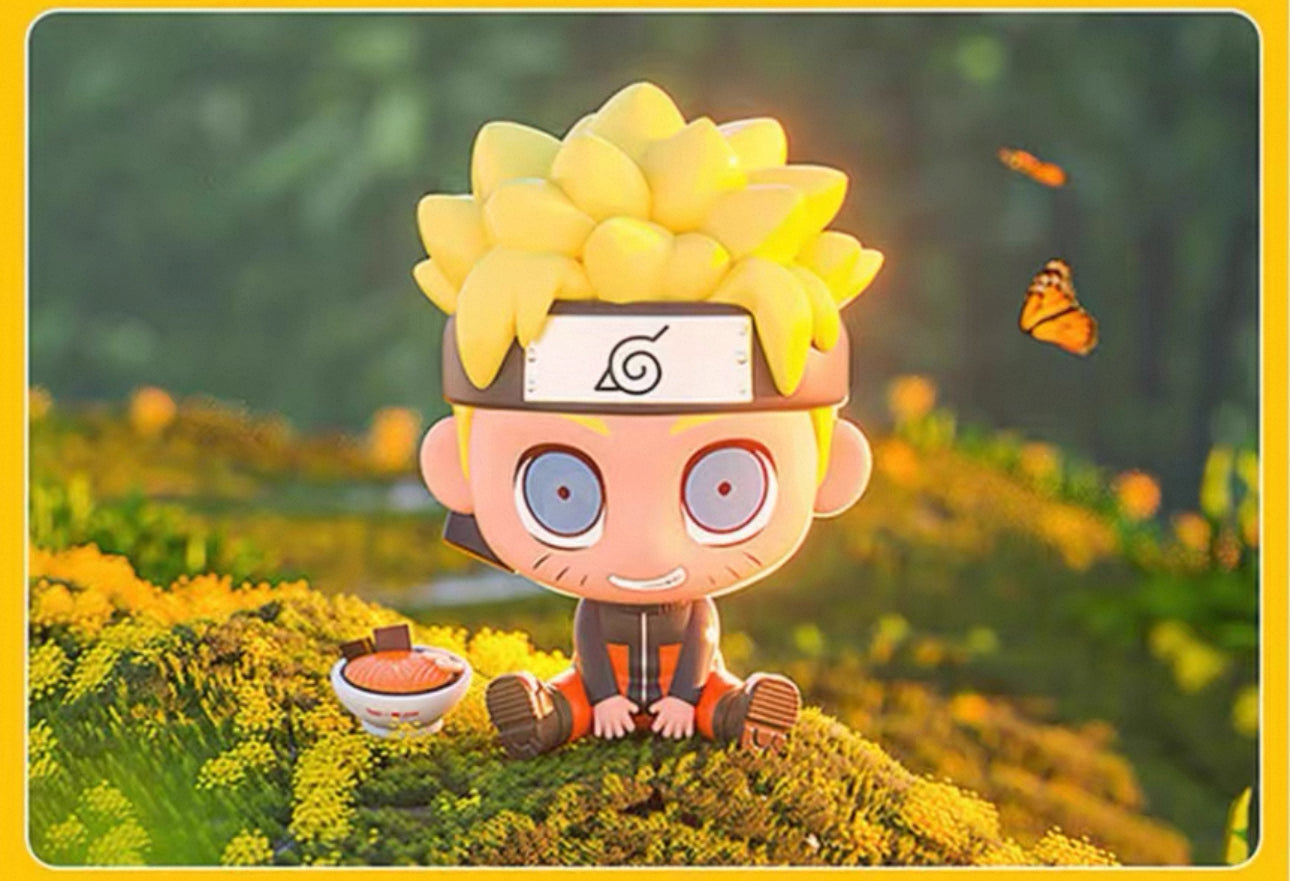 Miniso X Naruto Ninja Mini Sitting Part 1 Series Limited Edition | Naruto Shippuuden Naruto Sasuke Sakura Kakashi Gaara Lee -  Figure Keychain Collectable Toys Mystery Blind Box