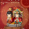 Loz Building Mini Block Characters Music Box | Chinese Wedding Bridegroom Bride - Valentine Wedding DIY Handmade Gift