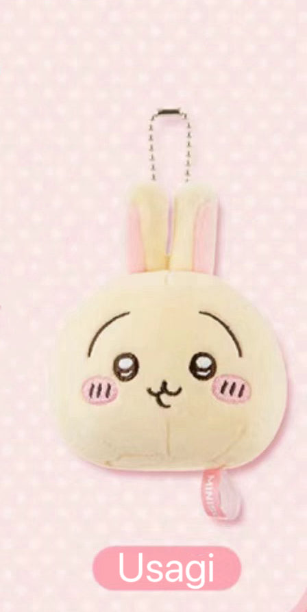 ChiiKawa X Miniso | ChiiKawa Hachiware Usagi Big Head Keychain - Kawaii items Room Decoration doll KawaiiGiftLand