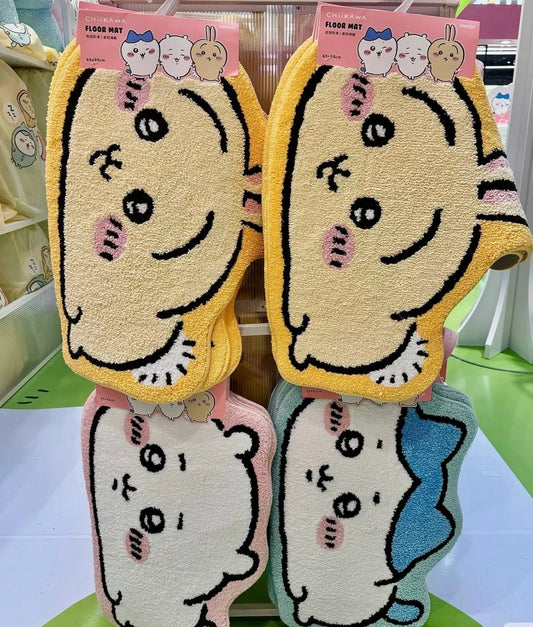 ChiiKawa X Miniso | ChiiKawa Hachiware Usagi Floor Mat Carpet  - Kawaii Items Home Decoration KawaiiGiftLand
