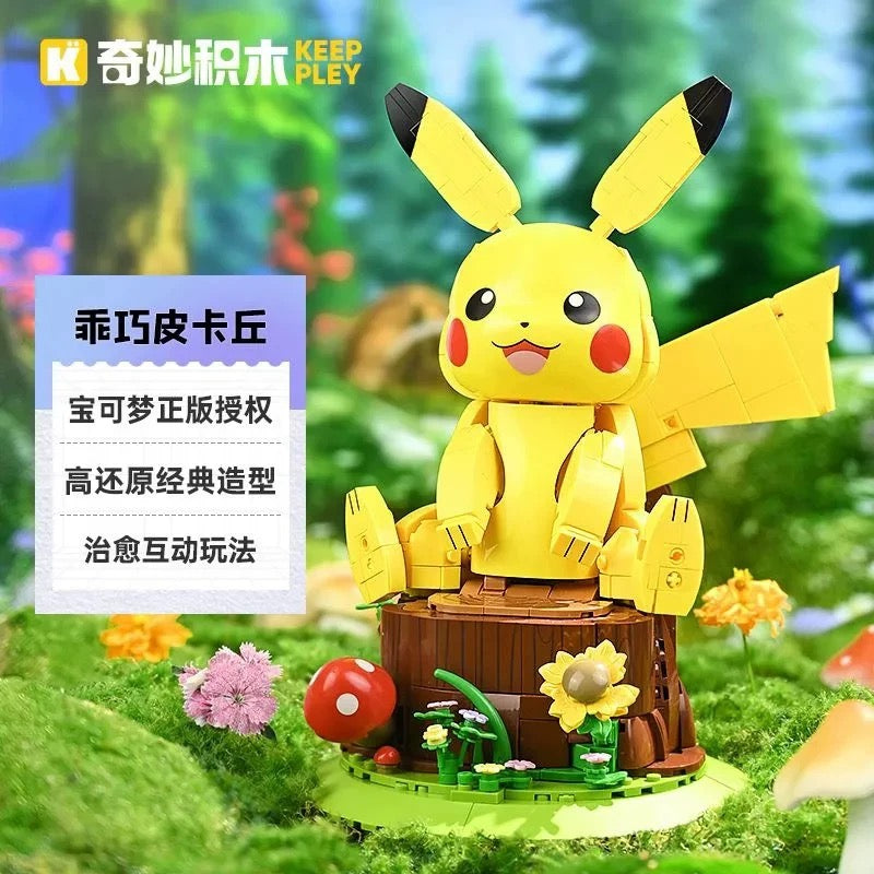 Pokemon Sweet Pikachu with 15 voices and moveable - Building Blocks Toy Collections