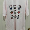 韓国ファッションキュートなカートゥーンスタイルTシャツシリーズ | ヴィンテージハローキティといちご - かわいいファッションアイテム