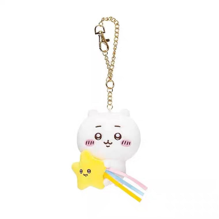 Japan ChiiKawa with Shooting Star | ChiiKawa Hachiware Usagi - Mini Plush Doll Keychain KawaiiGiftLand