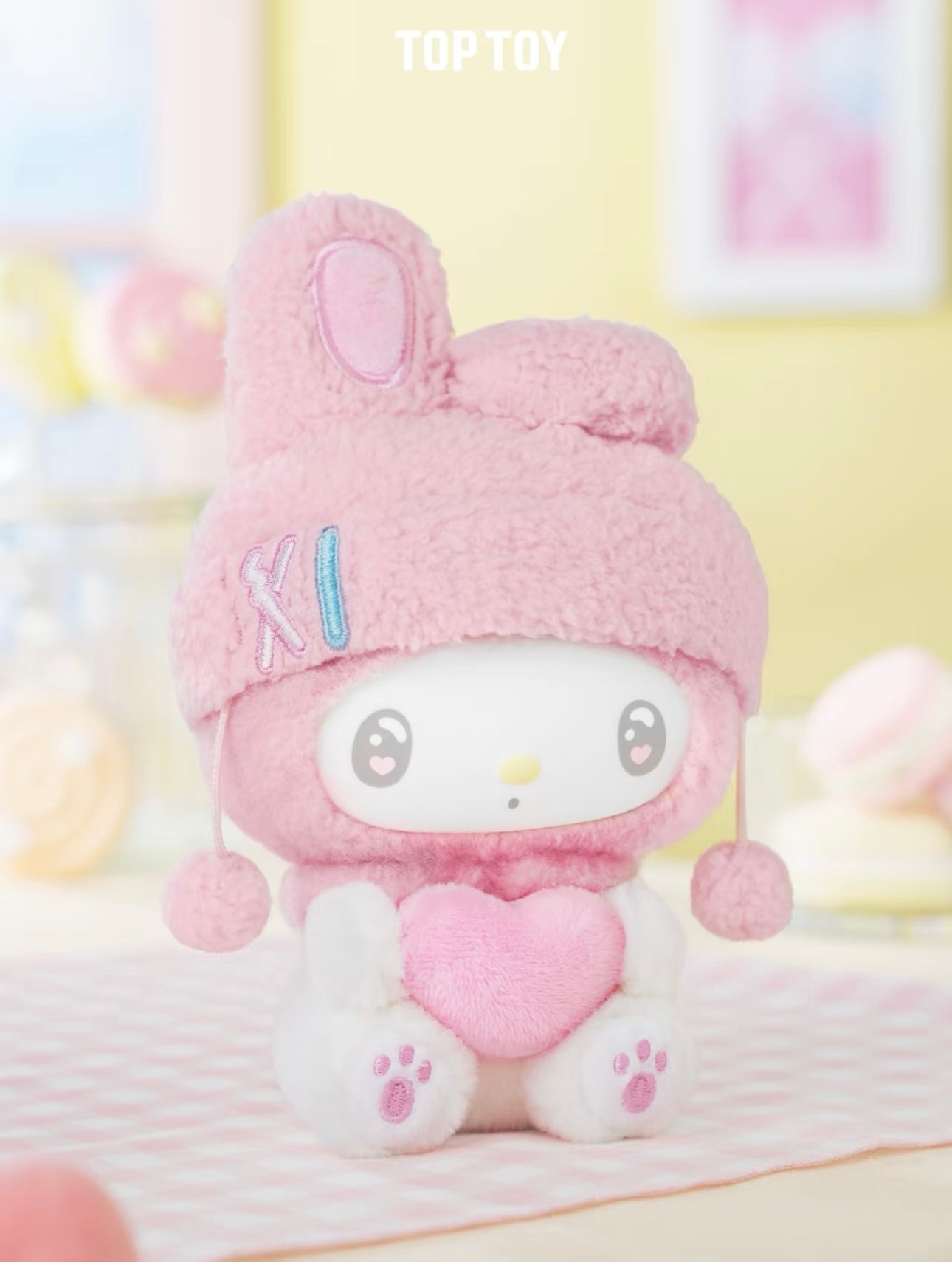 TopToy Sanrio Characters My Melody 50th Anniversary Pastel Milky Candy | Cherry Melon Blueberry Lemon Heart Milk - Collectable Toys Mystery Blind Box