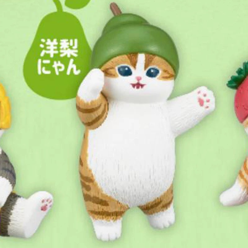 Japan Kitan Club Sanrio Mofusand Fruit Part 1 | Pineapple Pear Dragon Fruit Banana Watermelon - Full Set of 5 KawaiiGiftLand