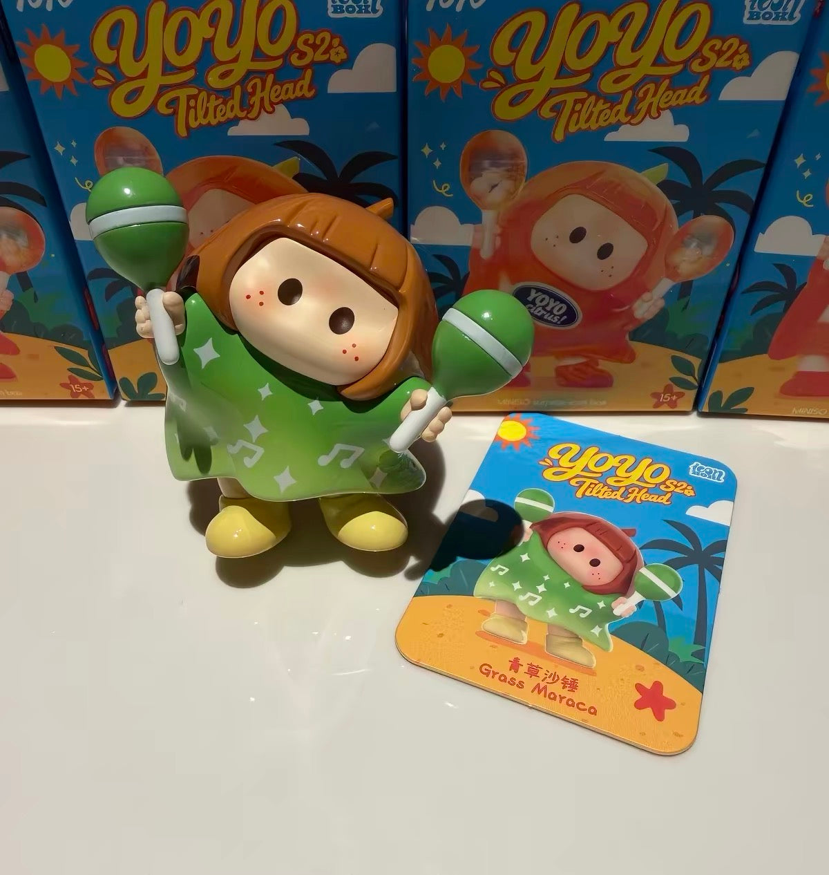 YOYOちゃん ミニフィギュア Vol.2 | YOYO 首かしげコレクション - コレクタブルトイ ミステリーブラインドボックス