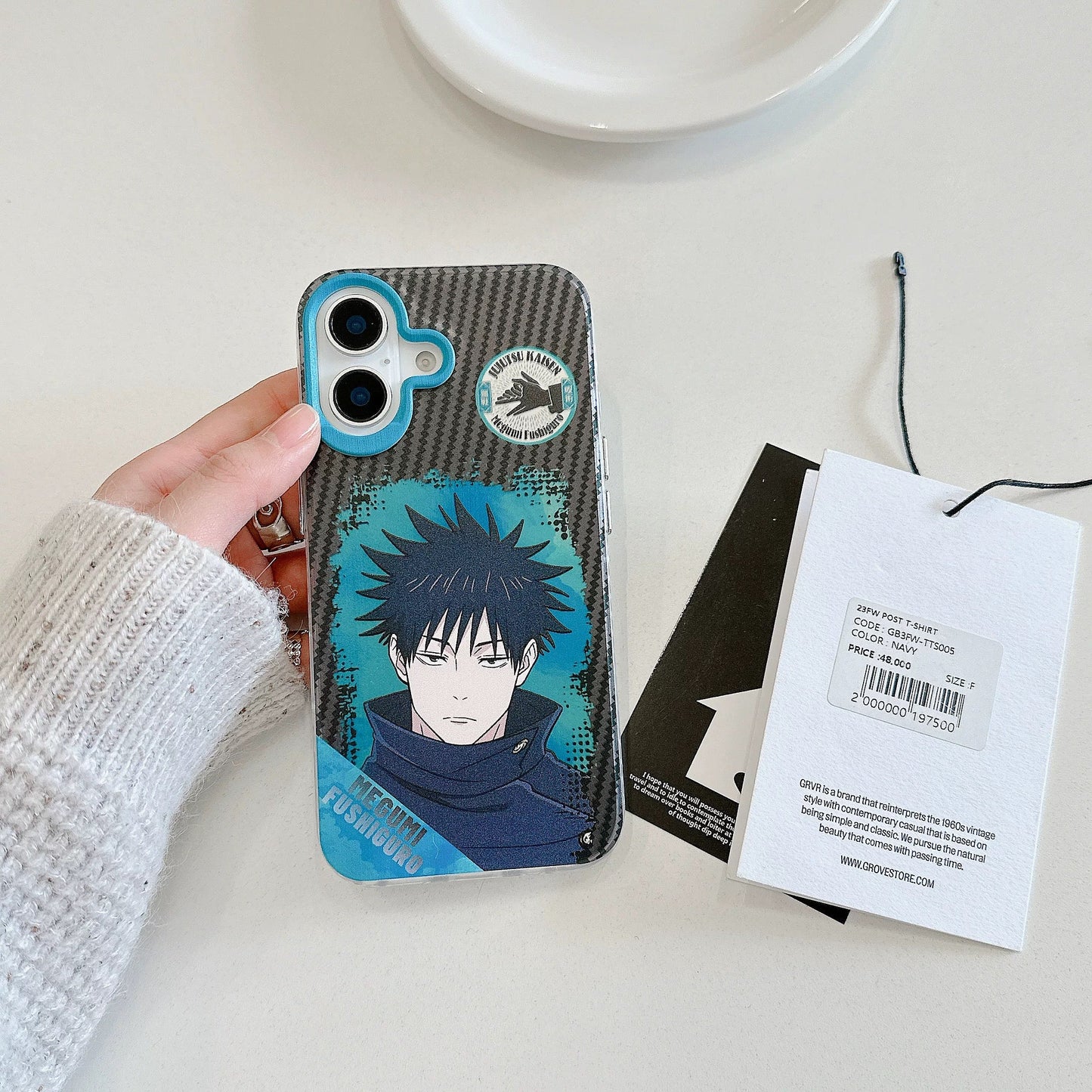 Japanese Anime Jujutsu Kaisen Laser Case Dark Background Version | Yuji Yuta Megumi Choso - Phone Case Samsung Galaxy S26 S25 S24 S23 S22 S21 FE Ultra Edge
